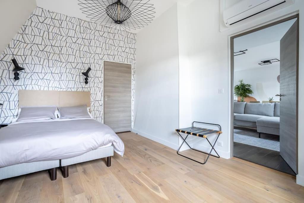 Garches Appartement De 100M2 Dans Un Parc A 20 Mn Du Centre De Paris מראה חיצוני תמונה